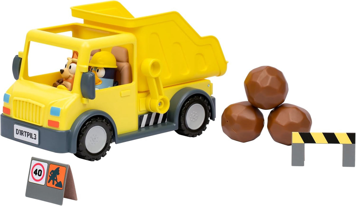 BLUEY Toy Dump Truck Playset