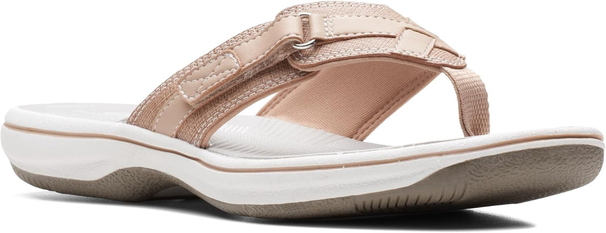 CLARKS Footwear Women Breeze Sea FLIP-FLOP Teal / Taupe / Pewter