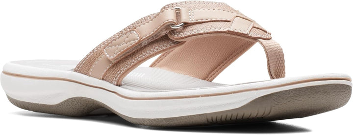 CLARKS Footwear Women Breeze Sea FLIP-FLOP Teal / Taupe / Pewter