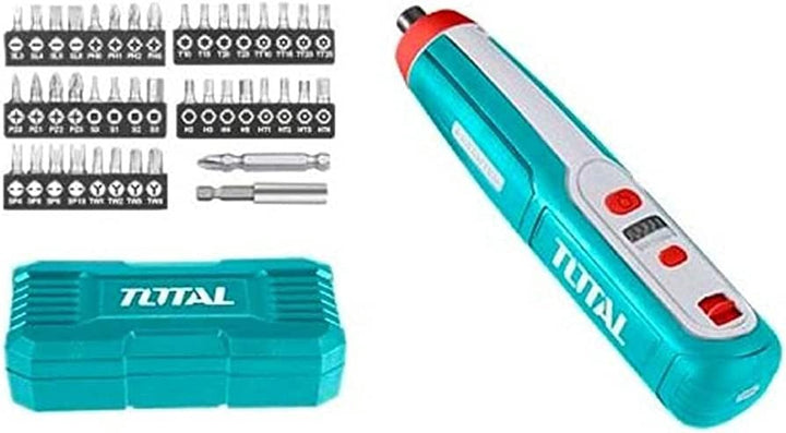 TOTAL Screwdriver Cordless TSDLI0403 4V Lithium Ion