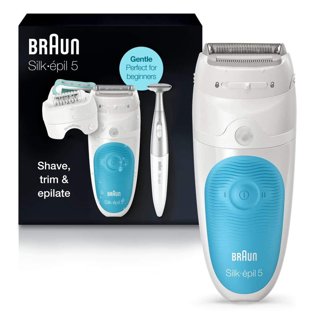 BRAUN Epilator Hair Removal Device SILK-ÉPIL 5 Ses 5-810