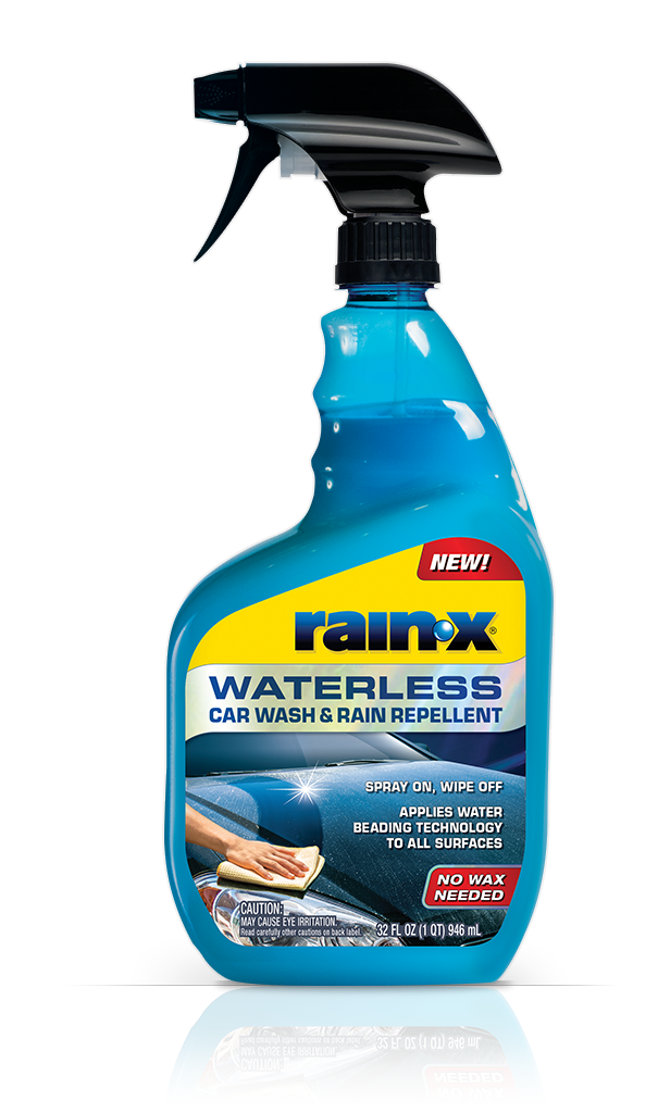 RAIN-X Waterless Car Wash & Rain Repellent 620100 0921 32FL OZ