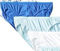 HANES Women Underwear Bikini Cotton 6PACK