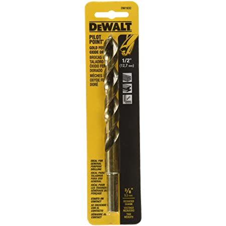 DEWALT Drill Bit Metal 1/2" DW1932