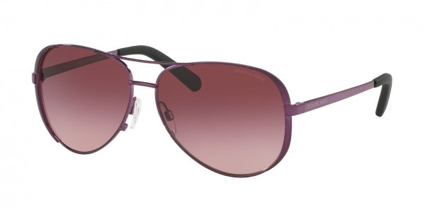 MICHAEL KORS Sunglasses Chelsea Aviator Gunmetal / Plum 0MK5004