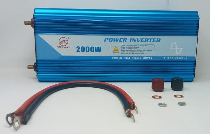 Inverter Tiger World Power 2000W 12V 110V Pure Sine Wave