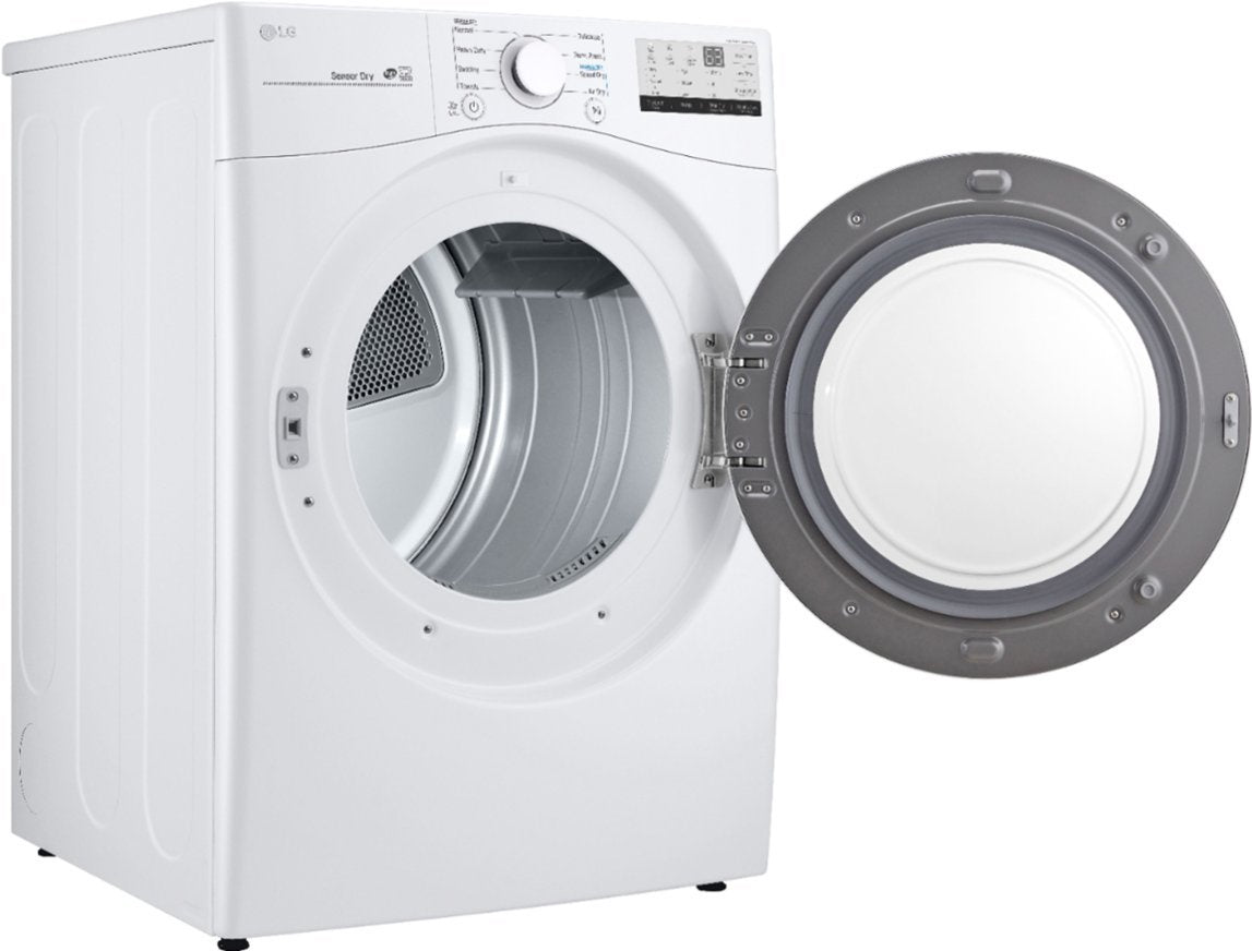 LG Dryer DLE3400W Electric English Panel