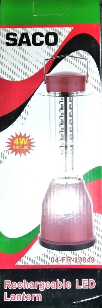 SACO Rechargeable Lamp LED 04-FR-19849