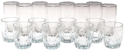 Glass Set 16PCS Anchor Hocking C184807AHG17-R1