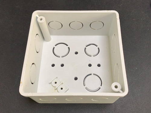 Base PVC 4" X 4" with 20/25MM Knockout