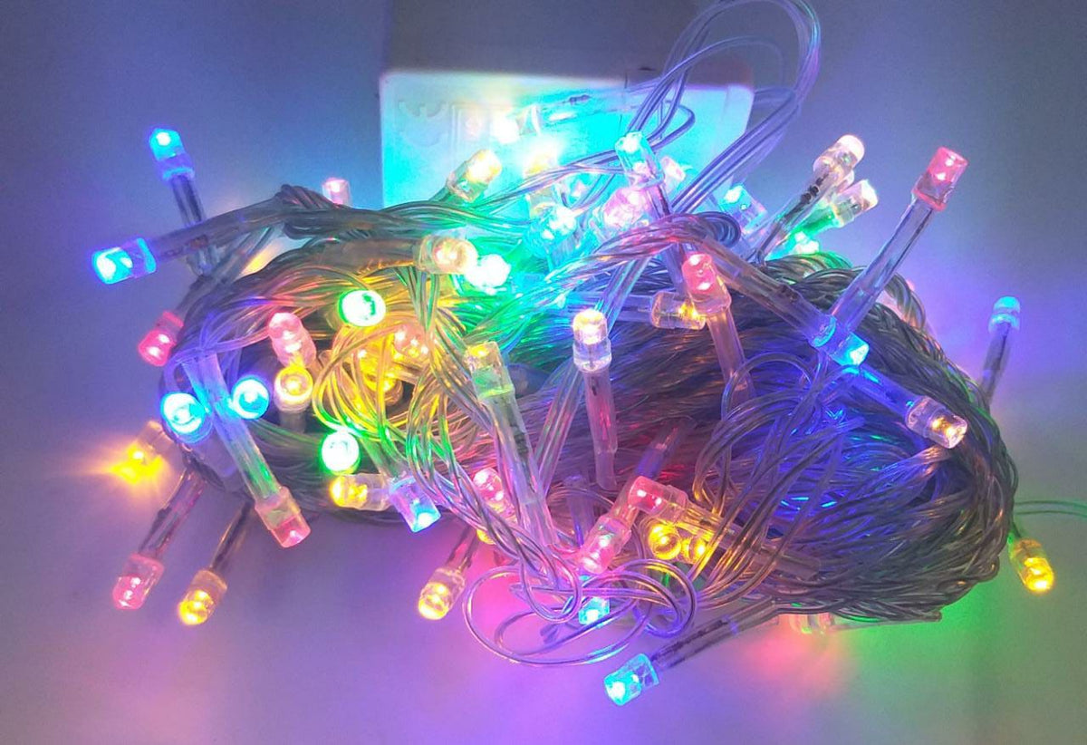 Fairy Light 100 LED Multi Color Small Bulbs Mabuhay Star