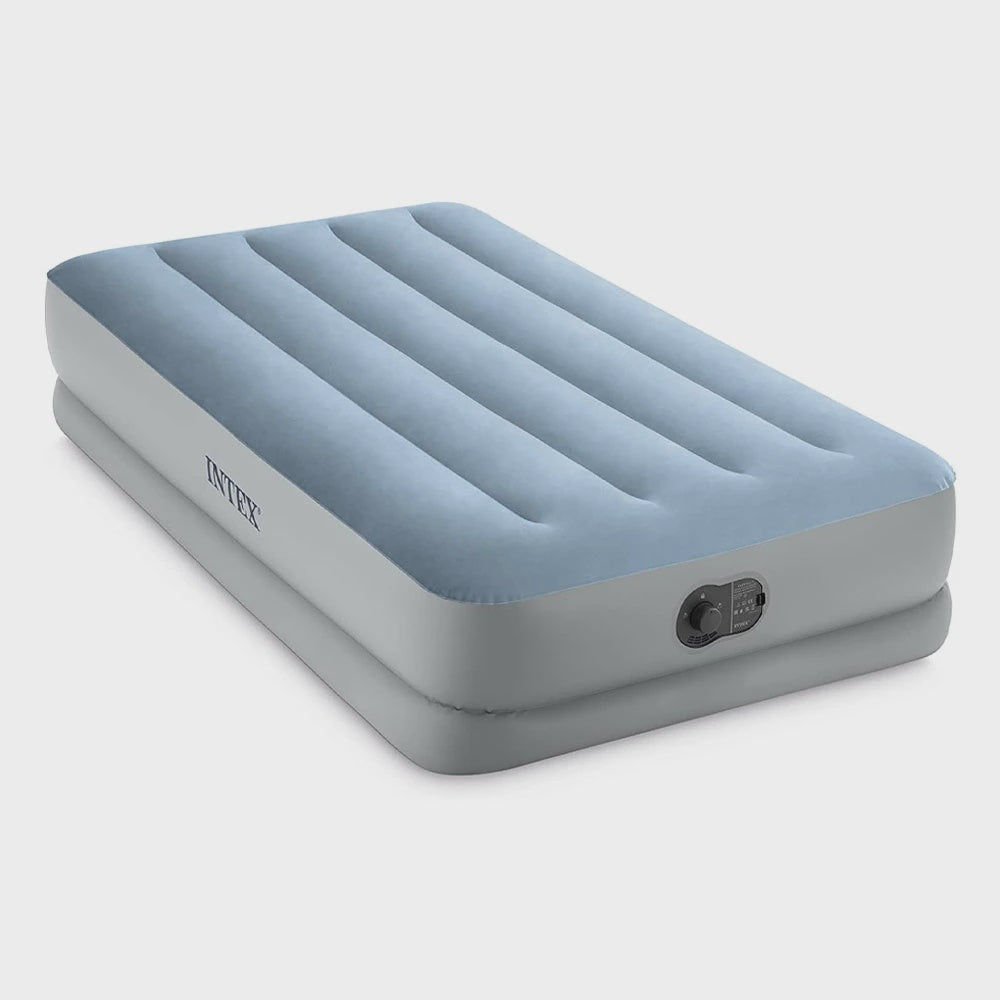 INTEX Mattress Air 64157 39" X 75" X 14" 1P Dura Beam Plus with Pump