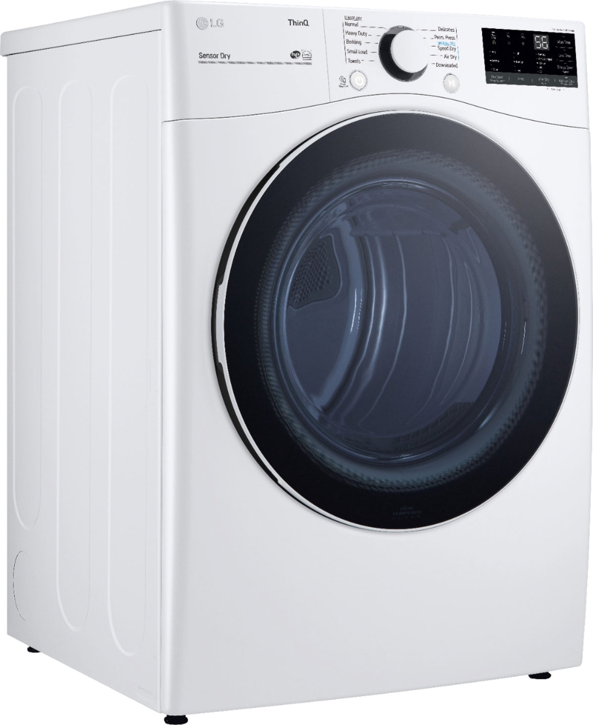 LG Dryer DLE3600W Electric English Panel