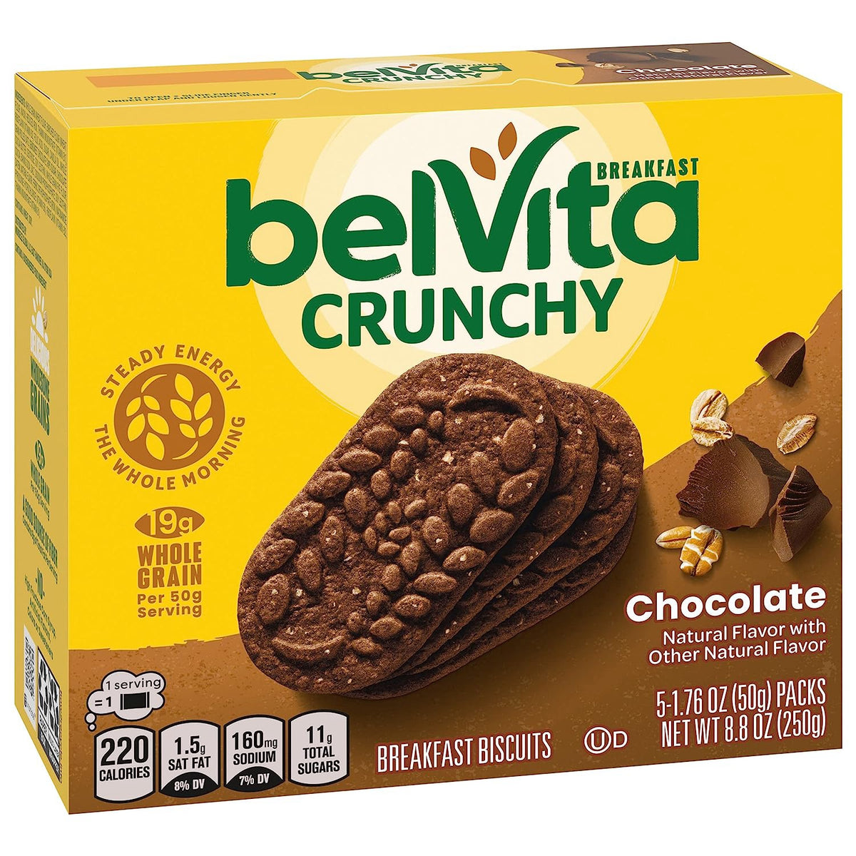 BELVITA Breakfast Biscuits Crunchy Chocolate 8.8 OZ 250G
