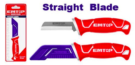 EMTOP Knife EEKE12101 200MM Cable Stripping