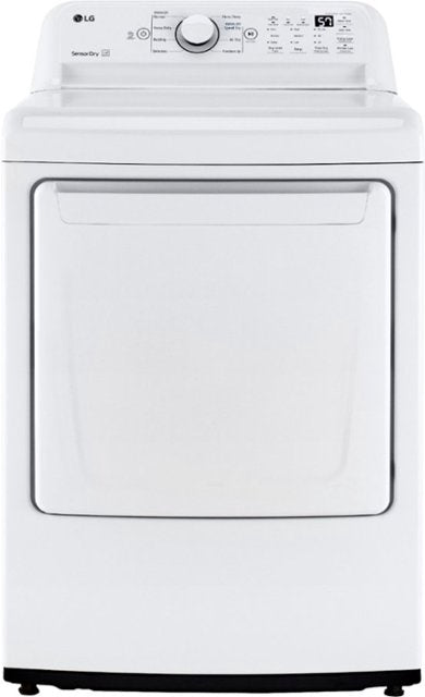 LG Dryer DLE7000W Electric English Panel