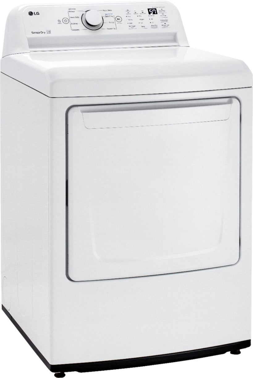 LG Dryer DLG7001W Gas English Panel