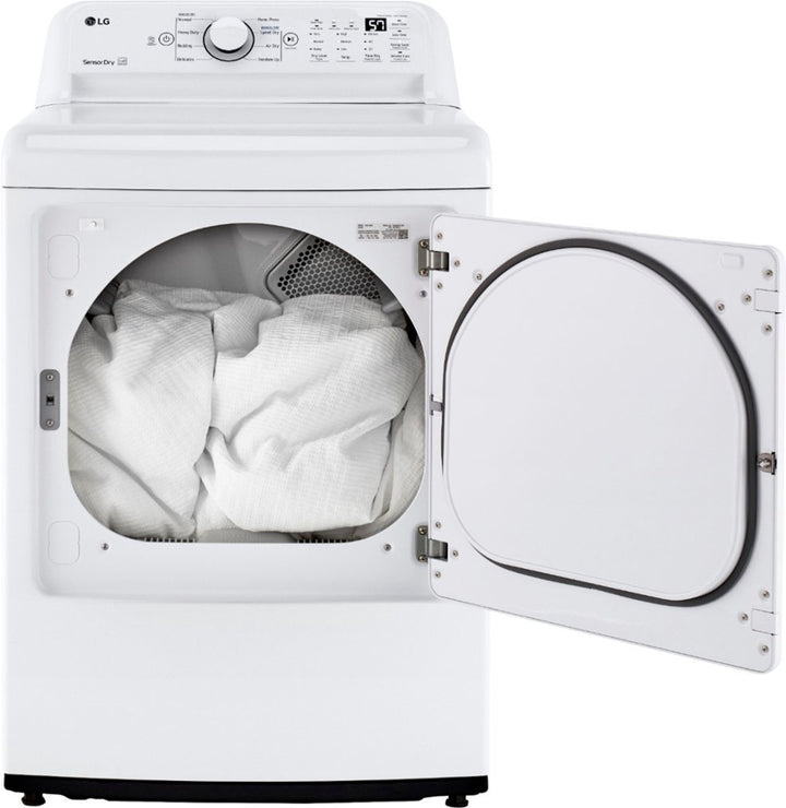 LG Dryer DLG7001W Gas English Panel