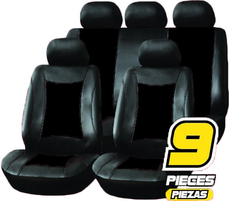MAJIC Car Seat Cover Universal 646 9PCS Charles