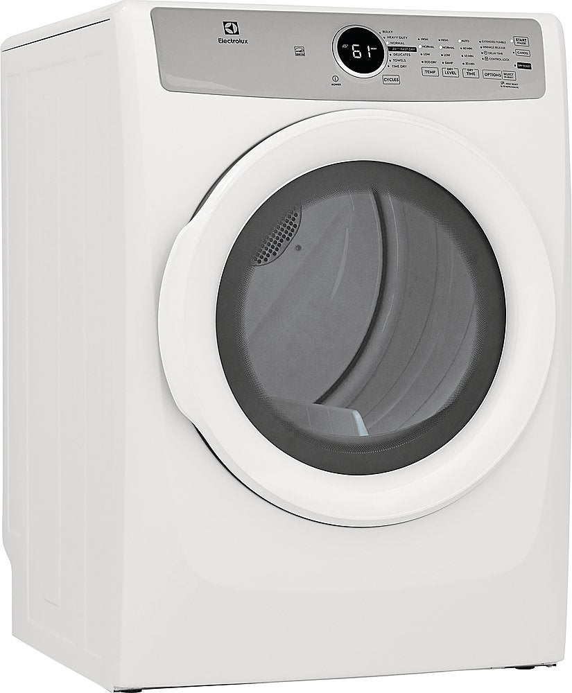 ELECTROLUX Dryer ELFE7337AW 8.0CF English Panel