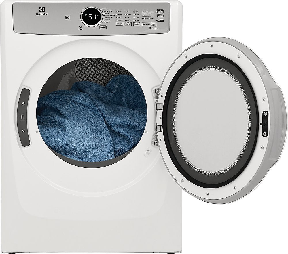 ELECTROLUX Dryer ELFE7337AW 8.0CF English Panel