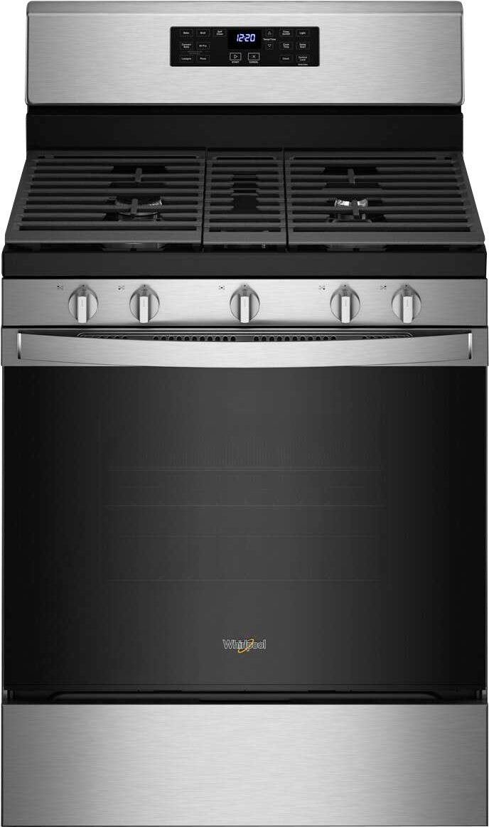 WHIRLPOOL Stove 5 Burner WFG535S0LS 30" 1Y