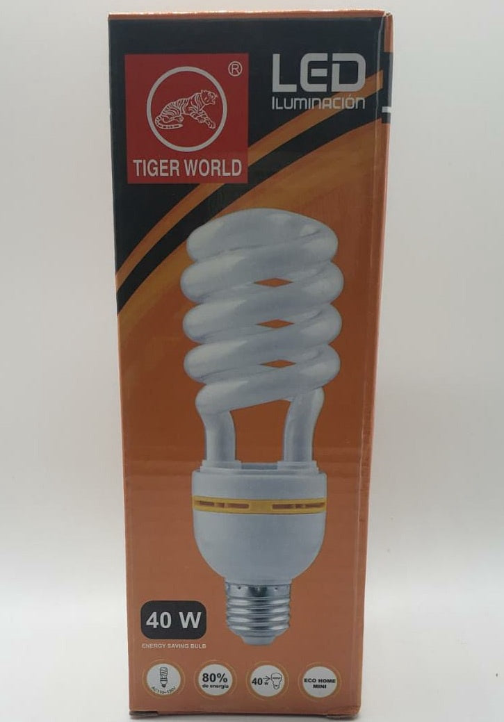 TIGER WORLD Bulb Energy 40W 110-130V Spiral