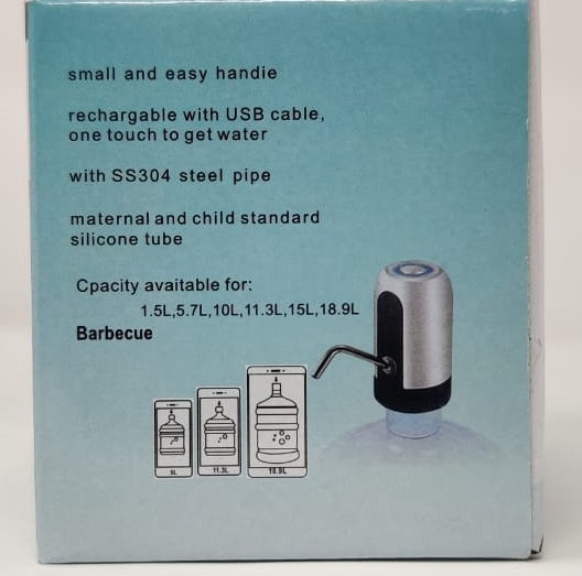 Pump for Bottle Water Rechargeable Automatic Water Dispenser