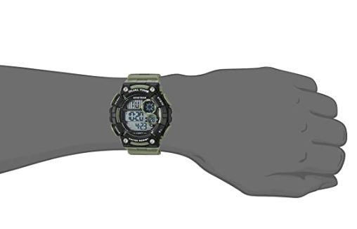 ARMITRON Watch Men's Digital Chronograph Army Green 8445DGN