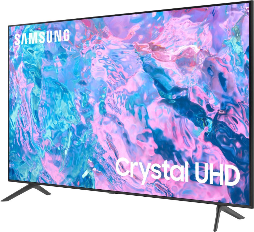 SAMSUNG Television 55" UN55CU7000P Smart LED TV 2023 1Y