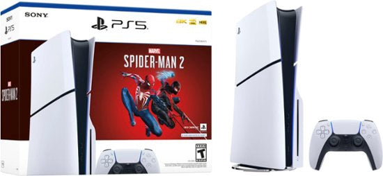 SONY Game Console Playstation 5 PS5 1TB Marvel SPIDER-MAN 2