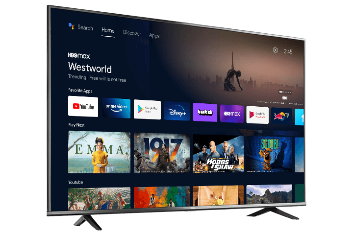 TCL Television 50" 50S434 Smart LED Android TV