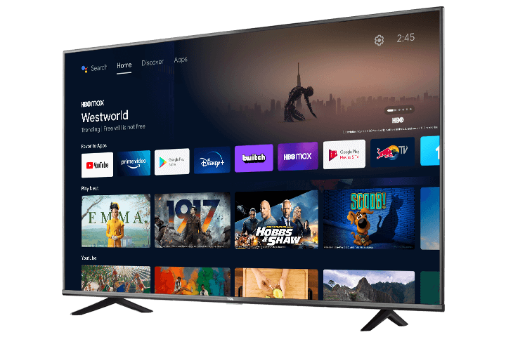TCL Television 43" 43S434 Smart LED Android TV