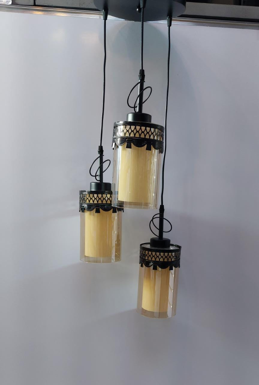 Light Fixture Pendant 3-BULB 6673/3 LED