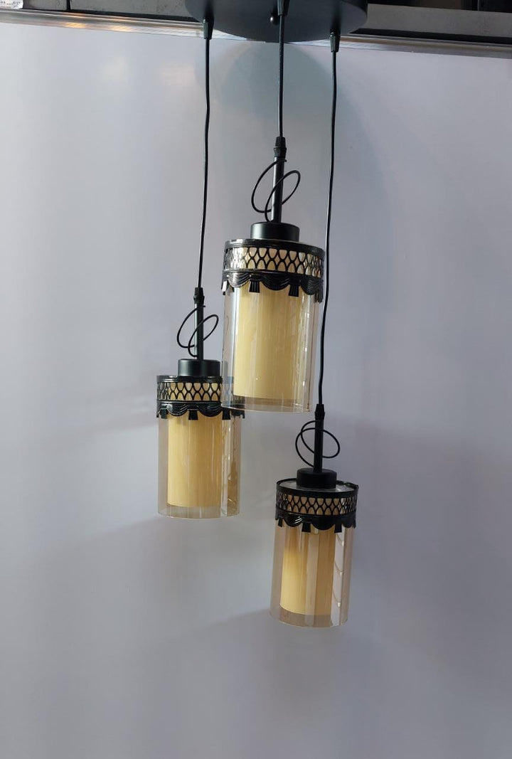Light Fixture Pendant 3-BULB 6673/3 LED