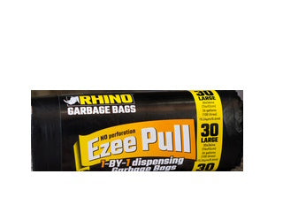Garbage Bags Rhino Black Large 30 count