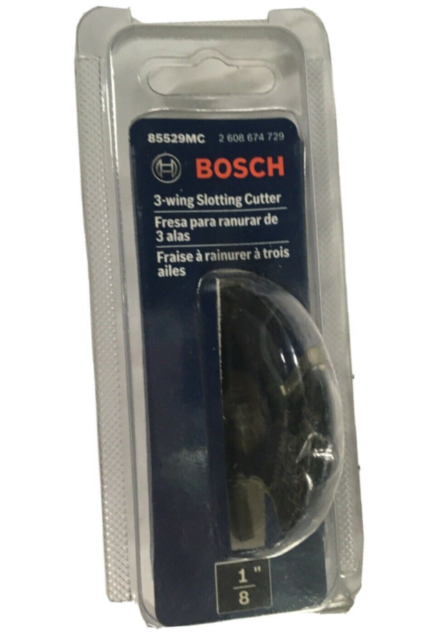 Slotting Cutter Bosch 3-WING 1/8" 85529MC