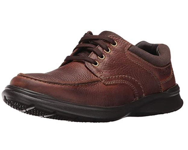 CLARKS Footwear Men's Cotrell Edge Oxford Tobacco Oily Leather