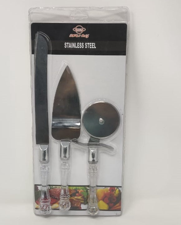 GENERIC Knife Set Stainless Steel 3PCS Pack JT-03 Shun