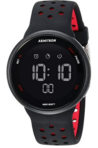 ARMITRON Watch Sport Unisex Digital Chronograph Silicone Strap 8423BRD