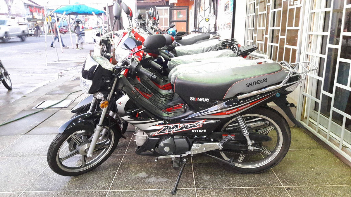 SHINERAY Motorcycle XY110-6 Silver