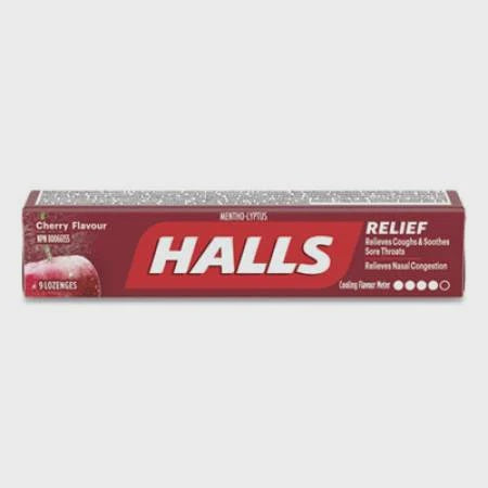 HALLS Relief Cherry Flavor 9-DROPS