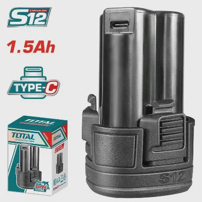TOTAL Battery Pack 12V 1.5AH TBLI12153 LITHIUM-ION
