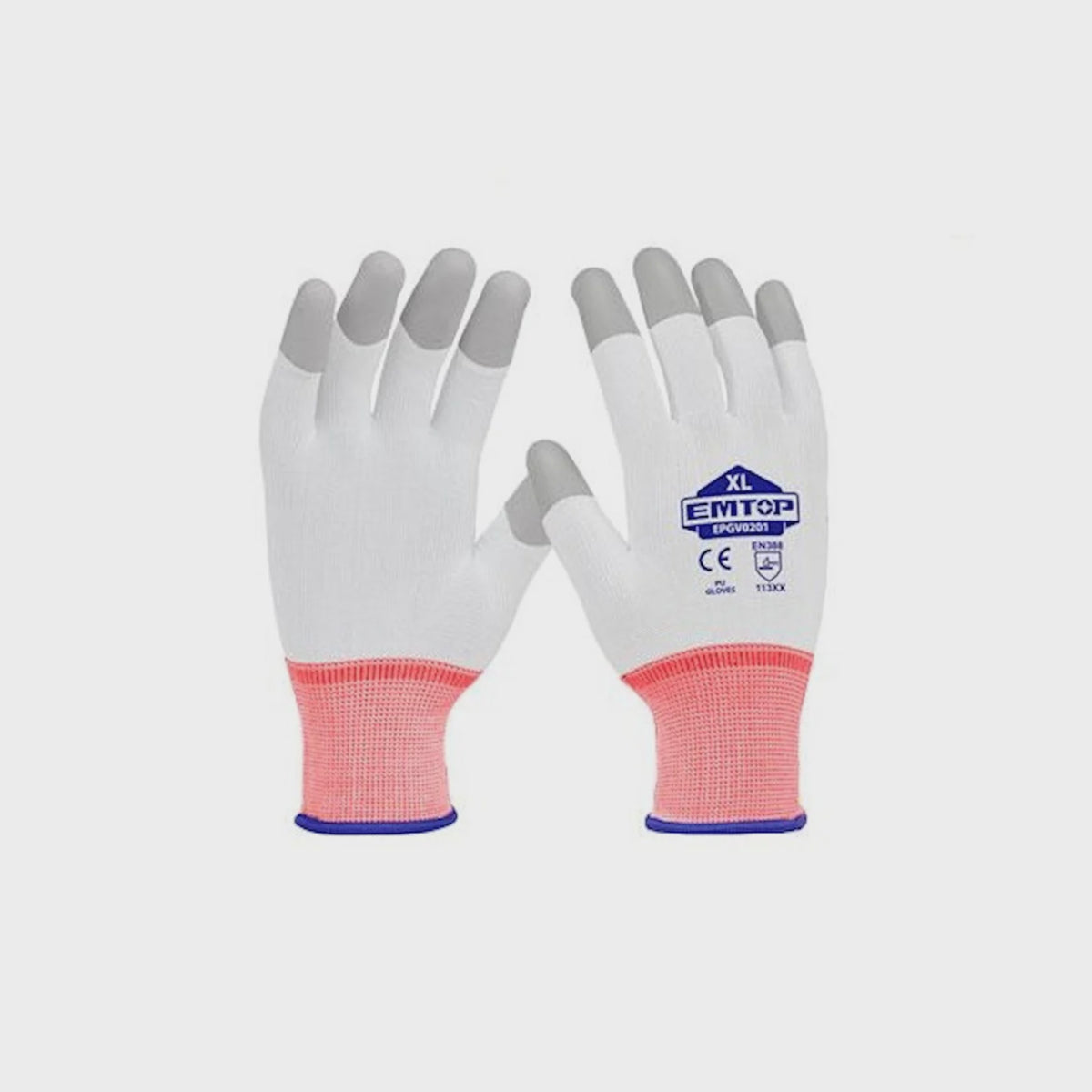EMTOP Gloves EPGV0201 Xl Pu Coated