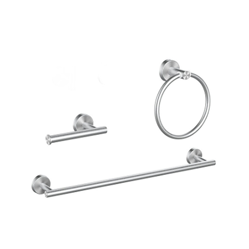 KIOTTO Bathroom Accessories Set 3PCS Chrome GNW-PC001CP