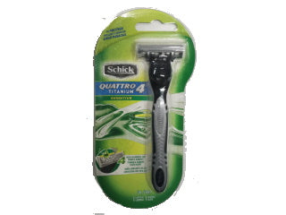 Shaver Schick Quattro 4 Titanium Sensitive 1 count