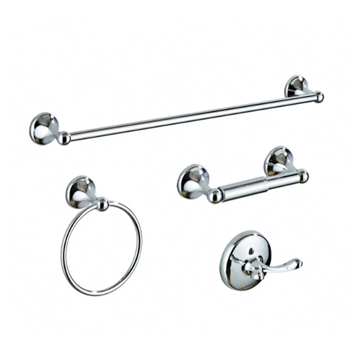 KIOTTO Bathroom Accessories Set 4PCS Chrome GNW-PC4001CP