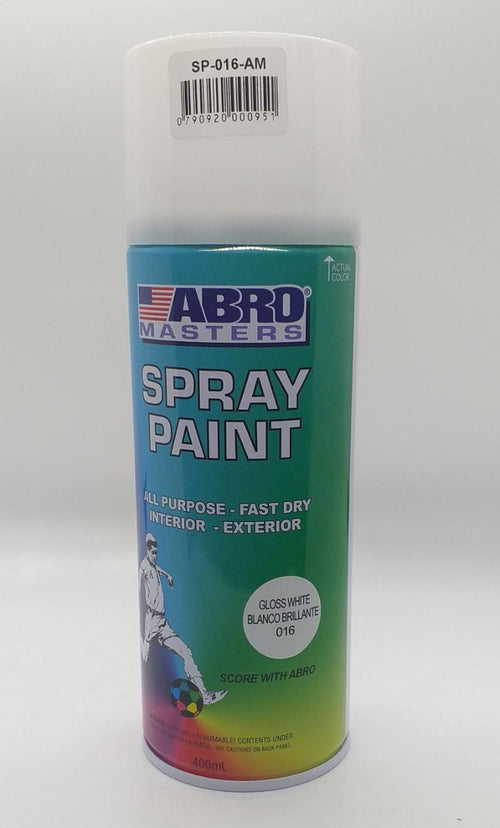 ABRO Tin Spray White #016