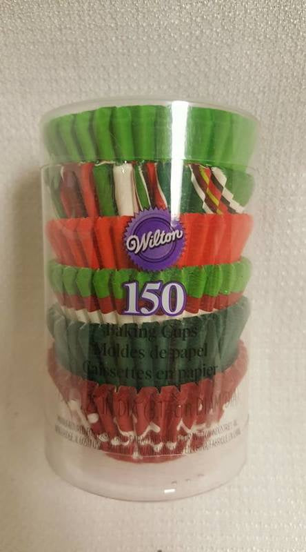 WILTON Baking Baking Cups 150PCS Mini Multicolor 415-2086