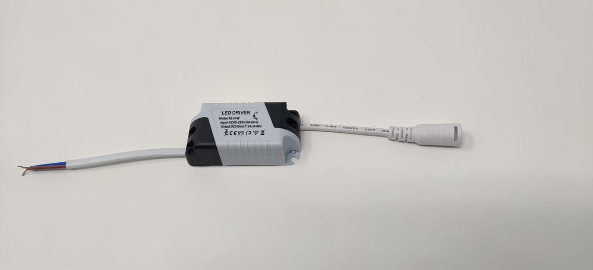 Ballast LED Driver 18-24W Whtie & Gray 85-265V
